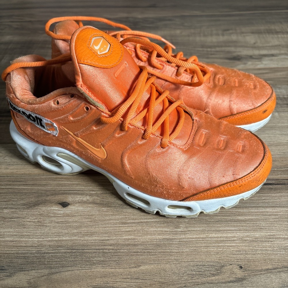 Nike Air Max Plus Just Do It Pack Orange Women's Size 8 862201-800